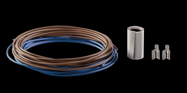 Zamel Matec Монтажный комплект для пленочного пола  (монтажные зажимы + два провода ) ZM-02