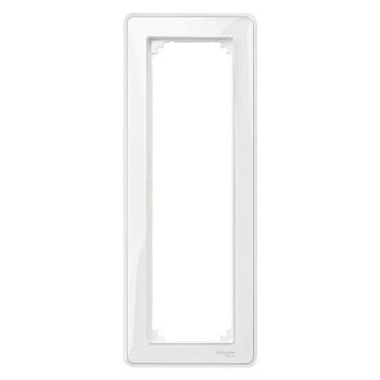 SE Merten SM M-Creativ Бел Рамка 3-ая без перегородки MTN4035-3500