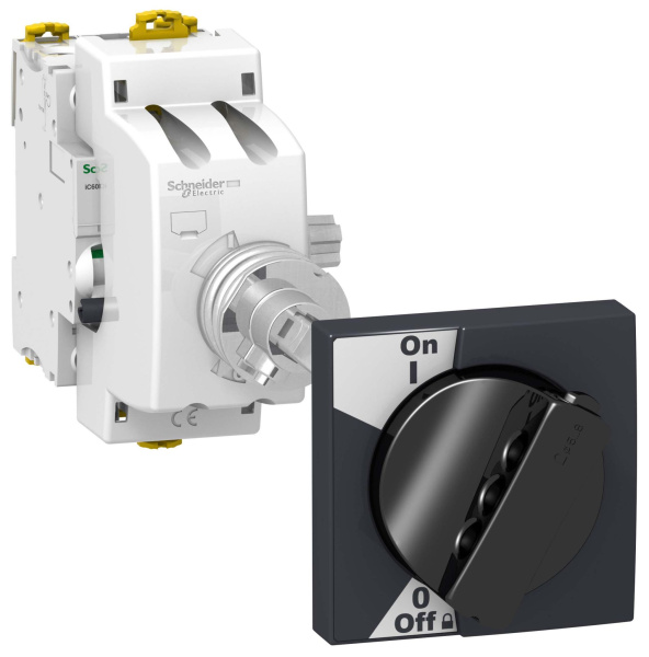 Купить SE Acti 9 Черная Рукоятка поворотная с передаточным механизмом для iC60, iC60+Vigi A9A27005