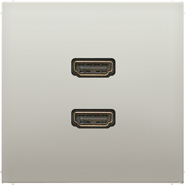 JUNG Накладка/вставка 2 x HDMI MAES1133