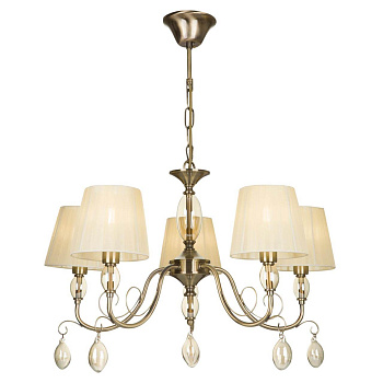 Freya Classic Peta Бронза Люстра E14 40W FR2004PL-05BZ