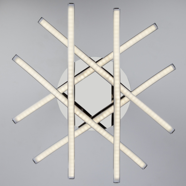 Купить Eurosvet Светодиодный потолочный светильник 90043/6 хром 00000080487