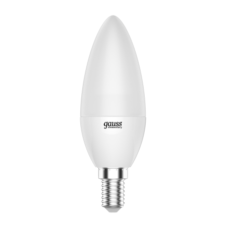 Купить Gauss Лампа Elementary Свеча 6W 450lm 4100K Е14 LED 33126