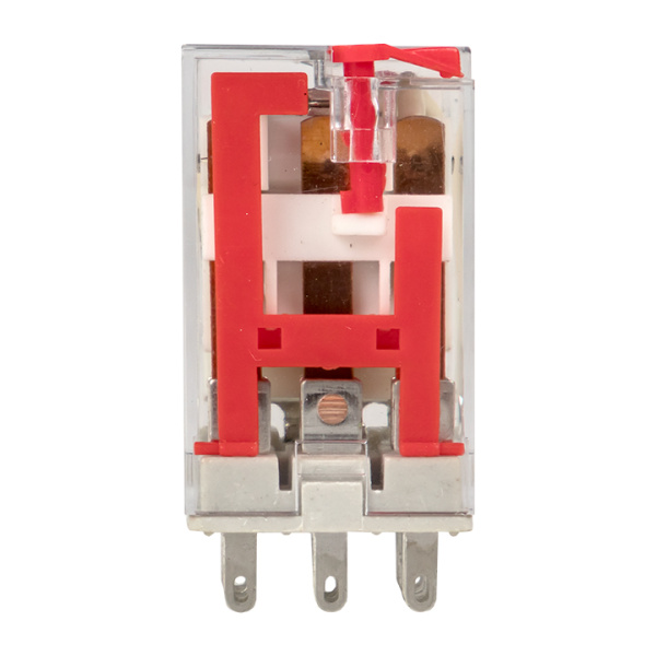 Купить EKF Averes Реле промежуточное с кнопкой и механической индикацией RPAt 22/3 10A 230В AC