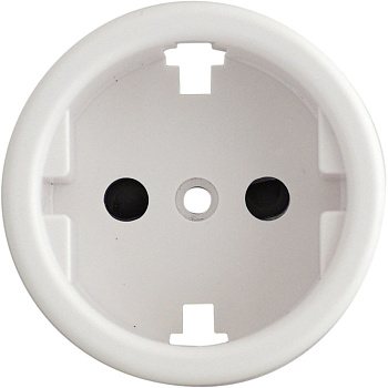 BIRONI Шедель Пластик Белый Накладка для розетки (скрытый смонтаж) B3-061-21