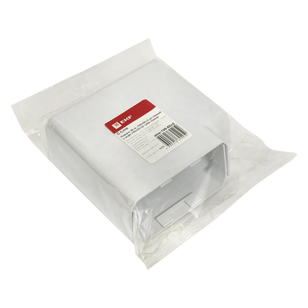 Купить EKF PROxima Поворот 90 гр. (105х50) (2 шт) C-Line Белый