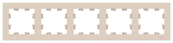 Купить Systeme Electric AtlasDesign Беж Рамка 5-ая, универсальная