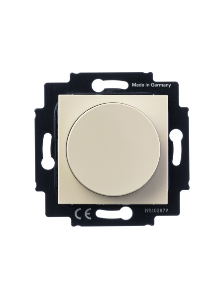 Купить ABB EPJ Levit слоновая кость / белый Диммер поворотно-нажимной, 60-600Вт, R 2CHH942247A6017