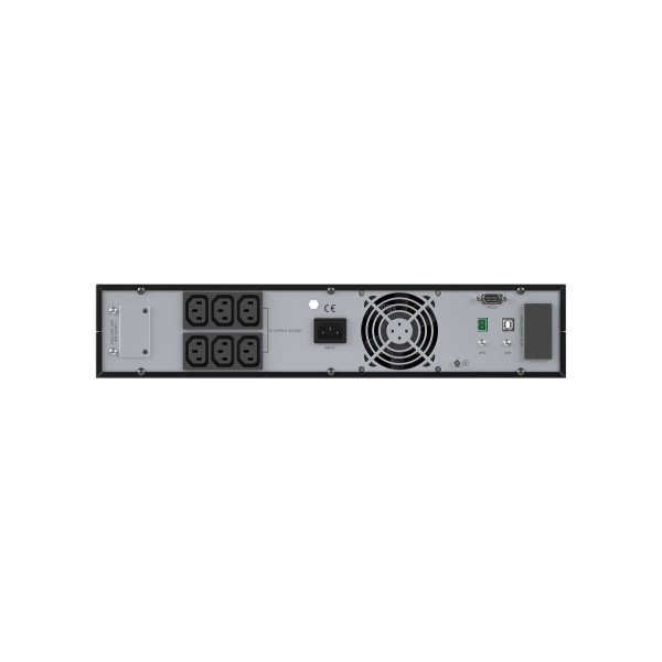 Купить DKC Онлайн ИБП ДКС серии Small Rackmount, 1000 ВА/900 Вт, 1/1, 6xIEC C13,EPO, USB, RS-232, RJ45, Rack 2U, 2x9Ач