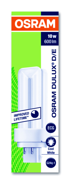 Купить Osram DULUX D/E 10W/840 G24Q-1 10X1 4050300017587