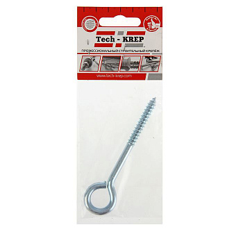 Tech-Krep Шуруп- кольцо М8х80 (1 шт) - пакет 124356