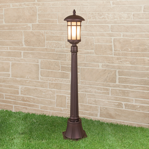 Elektrostandard GL 1016F / Светильник садово-парковый Lepus F кофейное золото (GL 1016F) a043645