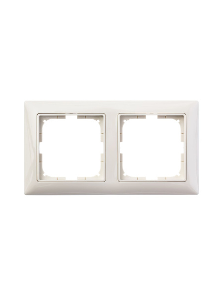 Купить ABB BJB Basic 55 Беж Рамка 2-ая 2CKA001725A1485