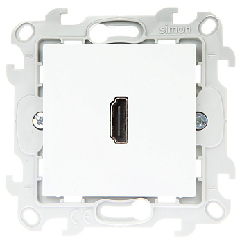 Simon 24 Белый Коннектор HDMI 1.4 2411094-030