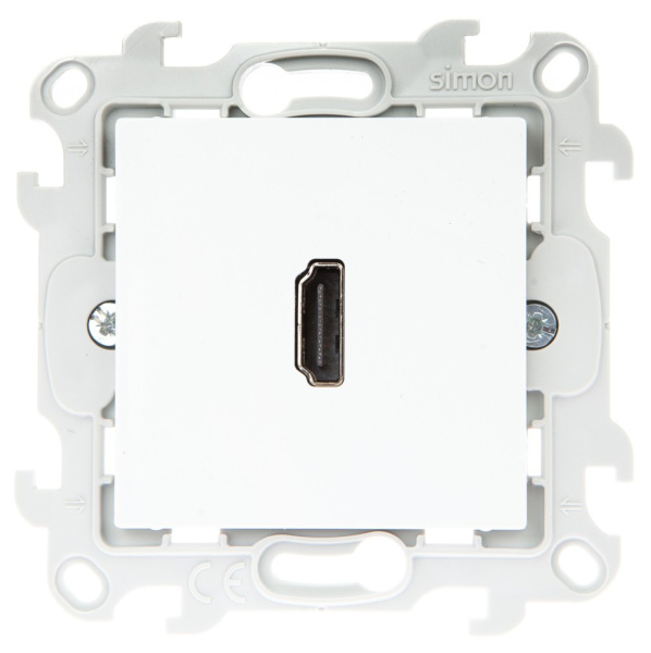 Simon 24 Белый Коннектор HDMI 1.4 2411094-030