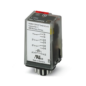 Phoenix Contact REL-OR-BL/L-115AC/3X21 Одиночное реле 1109568
