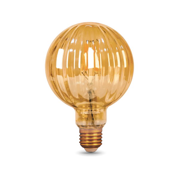 Купить Gauss Лампа Filament G100 4W 380lm 2400К Е27 golden Baloon LED 147802004