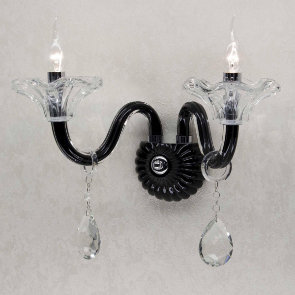 Купить Citilux CL351323 Ирида Черн+Прозр Светильник Бра