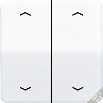 JUNG Клавиши для сдвоенной кнопки BCU светло-серые CD595MPLG