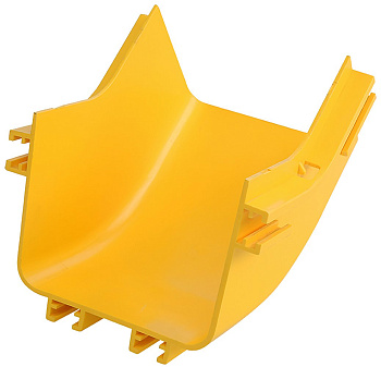 IEK ITK Спуск кабельный внешний 45град опт. лотка 120мм DS-120-313F0