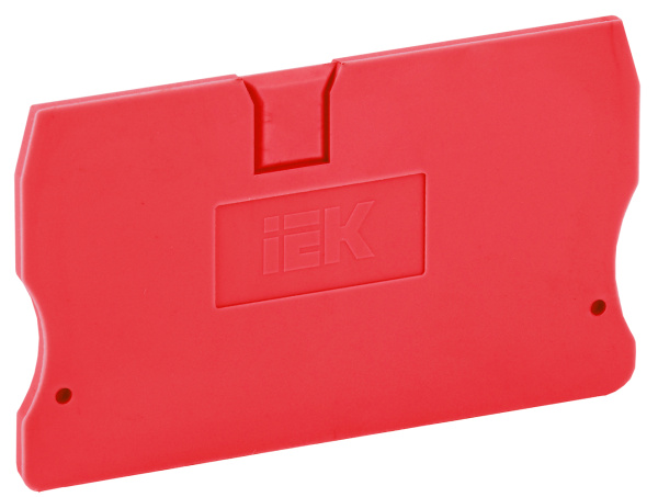 IEK Заглушка для КПИ 2в-1,5/2,5 красная