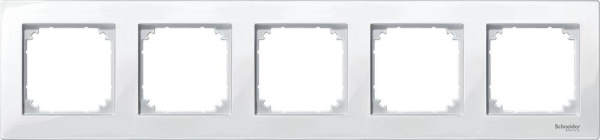 Купить SE Merten SM M-Plan Бел глянец Рамка 5-ая MTN515519