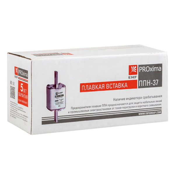 Купить EKF PROxima Плавкая вставка ППН-37 400/160А габарит 2