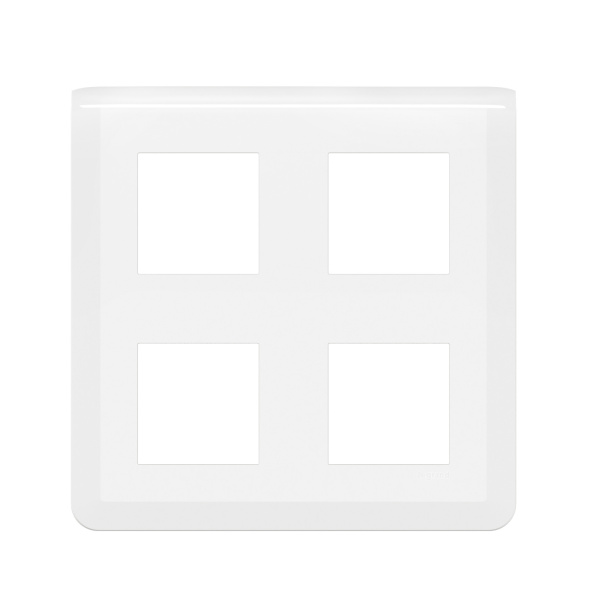 Legrand Mosaiс Рамка - Программа Mosaic - 2x2x2 модуля - белая 078838L