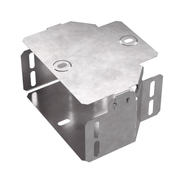 Промрукав Переходник симметричный с крышкой Стандарт 150х100х80 PR16.0469