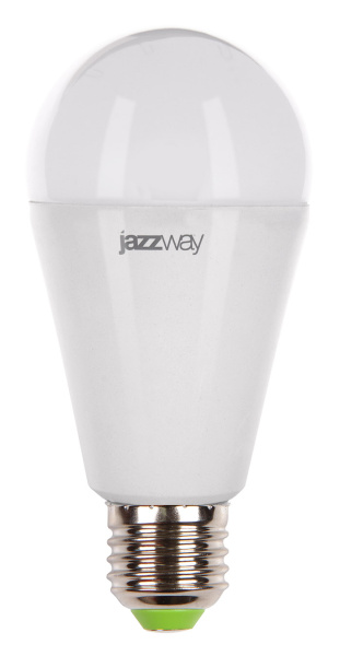 Jazzway Лампа светодиодная (LED) «груша» d60мм E27 180° 15Вт 220-230В матовая нейтральная холодно-белая 5000К .2853035