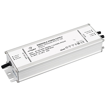 Arlight Блок питания ARPV-UH24240-PFC-0-10V (24V, 10.0A, 240W) (IP67 Металл, 7 лет) 024143
