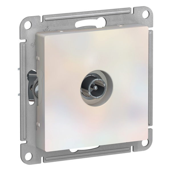 Systeme Electric AtlasDesign Жемчуг Розетка TV оконечная 1DB, механизм