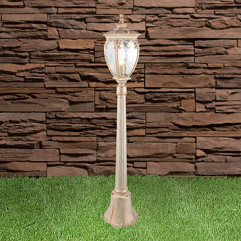 Elektrostandard GLYF-8024F / Светильник садово-парковый белое золото a035021