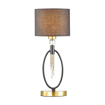 Lumion 4516/1T NEOCLASSI LN21 119 античная латунь, черный Настольная лампа E27 60W 220V SANTIAGO