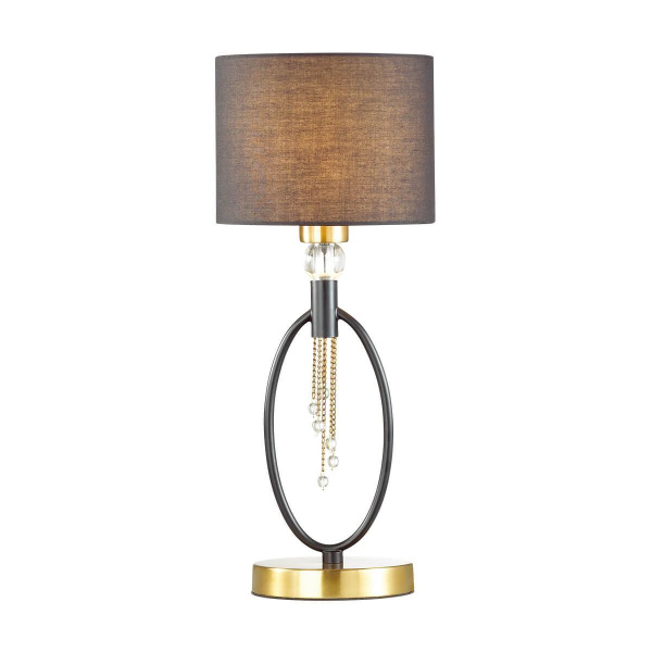 Lumion 4516/1T NEOCLASSI LN21 119 античная латунь, черный Настольная лампа E27 60W 220V SANTIAGO