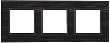 ЭРА 14-5303-05 Elegance Черн.дерево/антрацит Дерево Рамка 3-ая