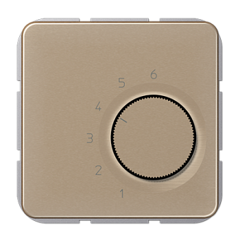 JUNG комнатный термостат, золотая бронза TRCD246GB