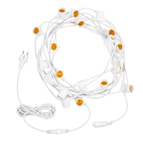 Belt-Light  2 жилы  шаг 40 см   патроны под винт E27 влагостойкая IP65 331-232