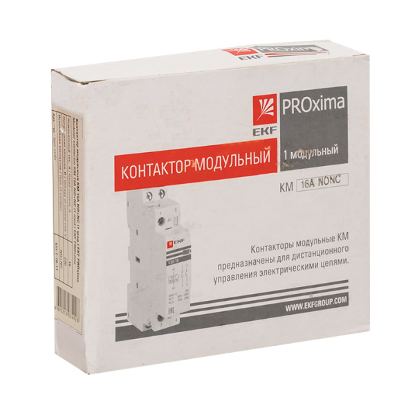 Купить EKF PROxima Контактор модульный КМ РУ 20А 2NO (1 мод.)