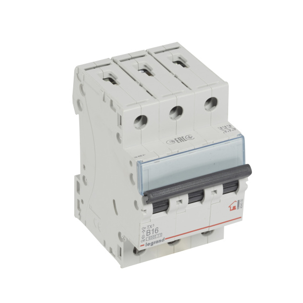 Legrand TX3 Автоматический выключатель 3P 16A (B) 6000 404000