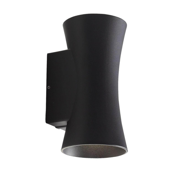 Купить ST Luce SL088.401.02 Светильник уличный настенный Черный кварцевый LED 2*5W
