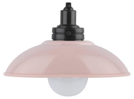 ЭРА Ночник - светильник светодиодный NLED-487-1W-SW-P настенный на батарейках с выключателем розовый Б0051477
